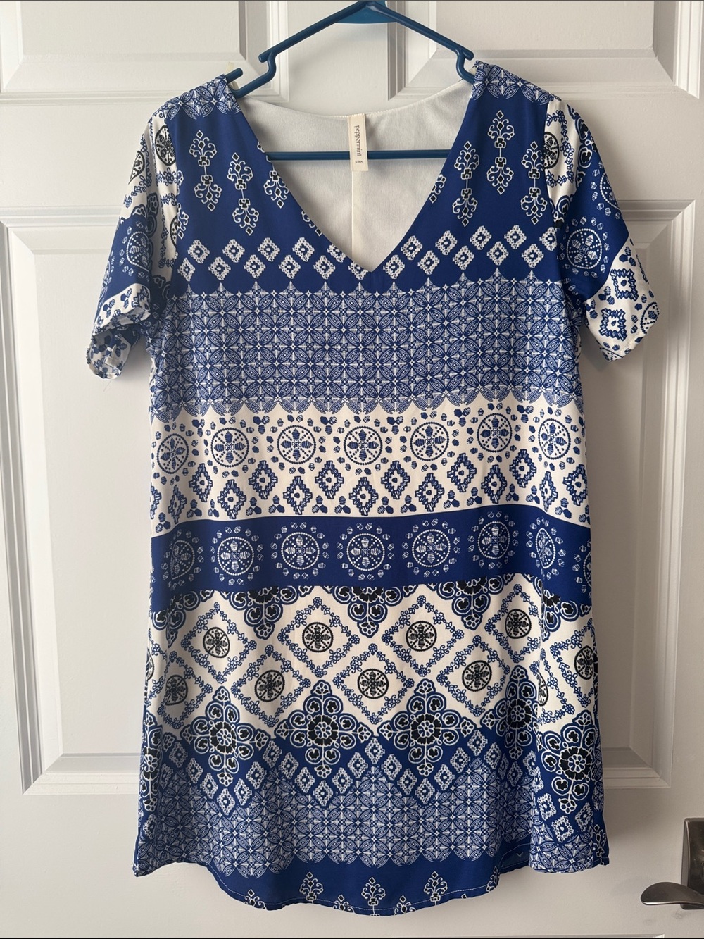 Peppermint tunic shirt